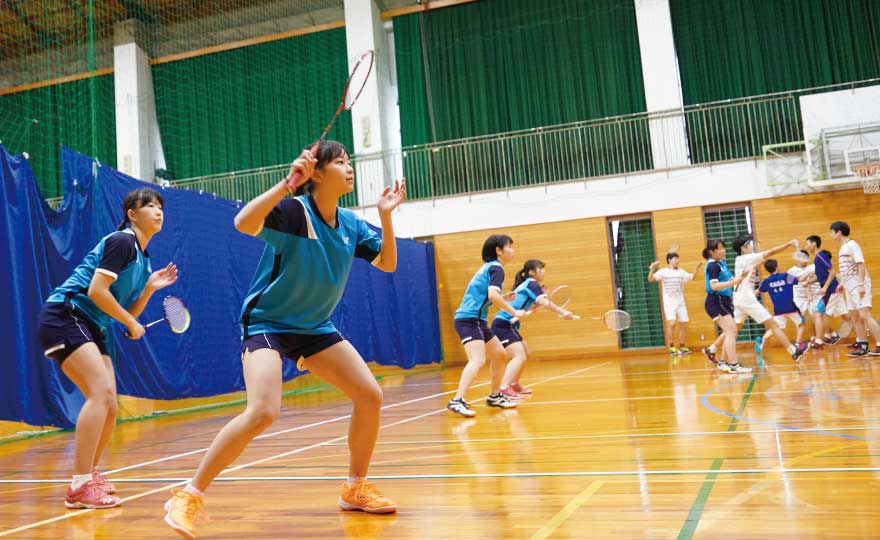 バドミントン部 強化クラブ 関西福祉科学大学高等学校